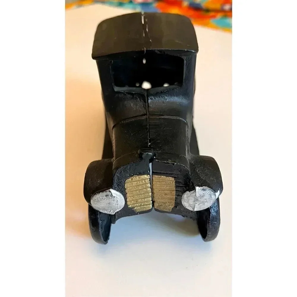 Vintage Cast Iron Model‎ T Antique Car Complete